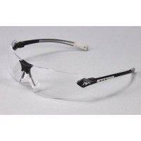 Shadows Black Frame - Platinum Trim - Clear Lens 